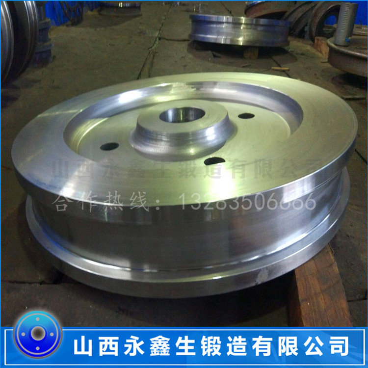 鍛造鋼包車車輪鍛件