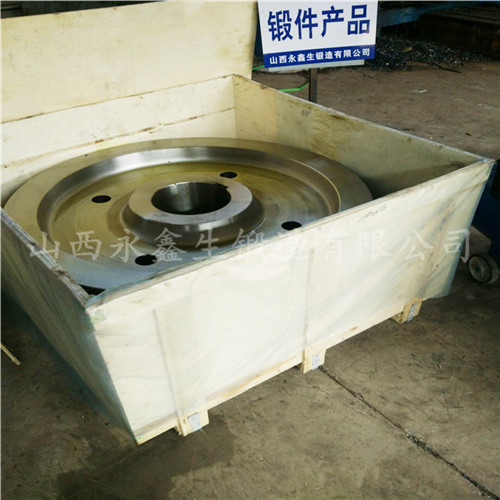 車(chē)輪鍛件包裝擺放