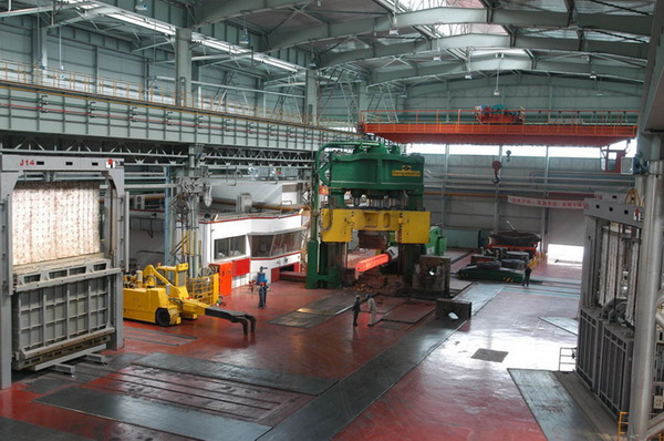 鍛造廠加工車間