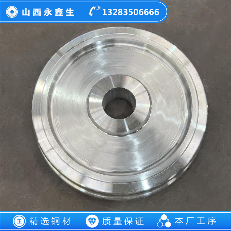 鍛造淬火起重機(jī)車輪鍛件