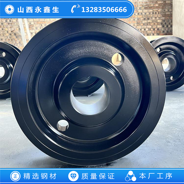 鍛造夾鉗起重機(jī)車輪鍛件